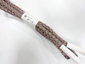 未使用品　正絹　手組帯締め